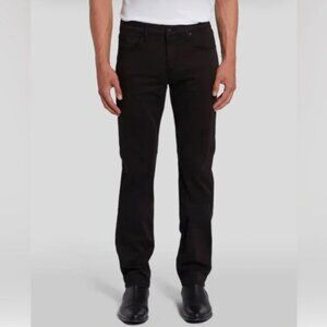 New 7 For All Mankind Slimmy Slim Straight Lux Performance Plus Jeans in Black